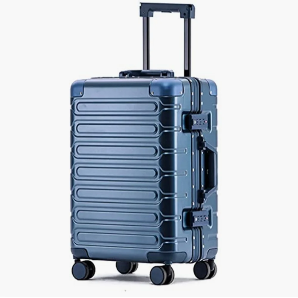 Aluminum Frame Carry on Spinner Luggage Hard Case